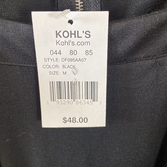 New Black Zip front Jumpsuit Sleeveless Tight Body Con Belted Medium Juniors - Picture 7 of 10